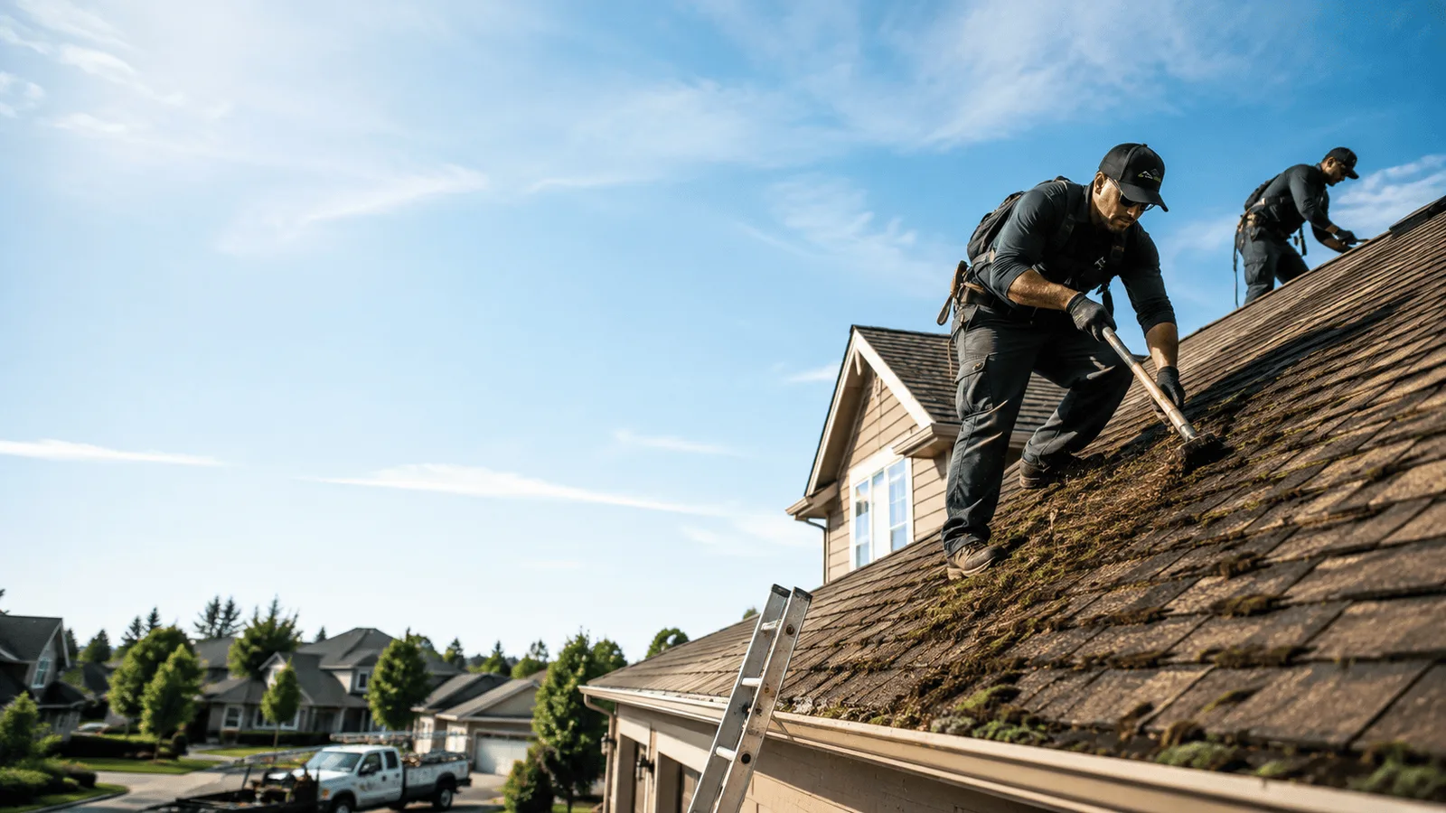 Roof Moss Removal in Crosby, PA near me